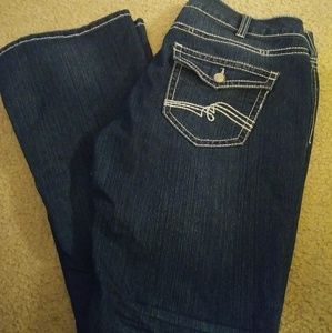 Bootlegger bootcut jeans - 14 long